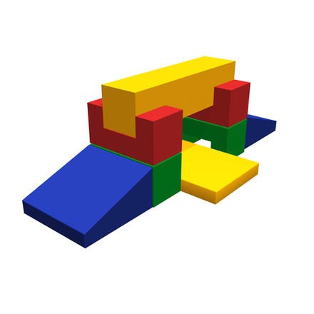 Мягкий спортивный модуль «Брус»