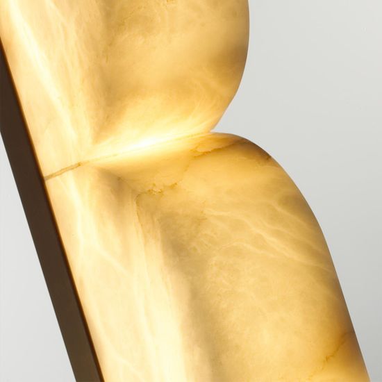 6685/15WL L-VISION ODL24 215 Настенный светильник латунь/металл/алебастр IP20 LED 18W 3000K/3500K/4000K MARBELLA