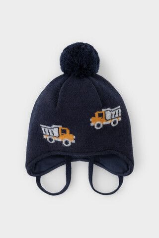 шапка  для мальчика  КВ 20309/24ш/темно-синий