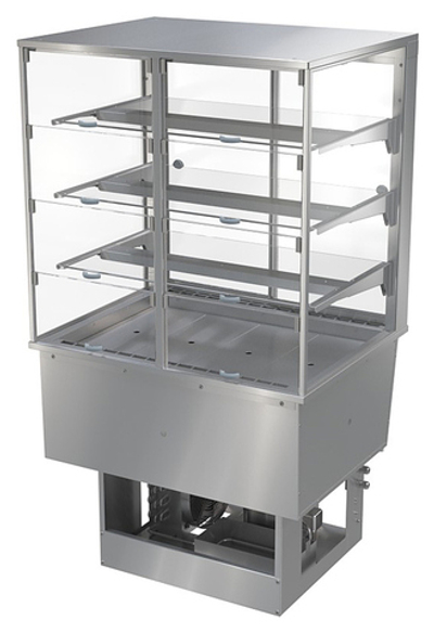 Витрина холодильная ATESY Регата ХВ-900-1240-02-К