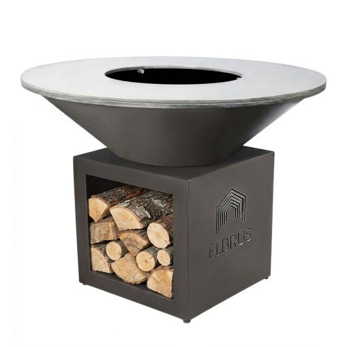 Дровяной гриль-очаг Эльбрус Mini