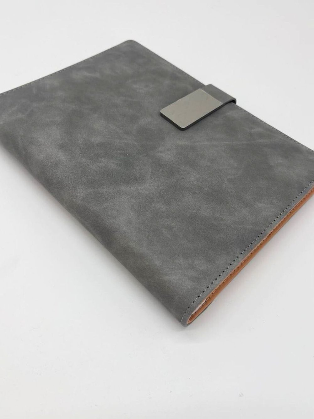 Блокнот-органайзер А5 в линейку на кольцах 80 л серый (5923-3)