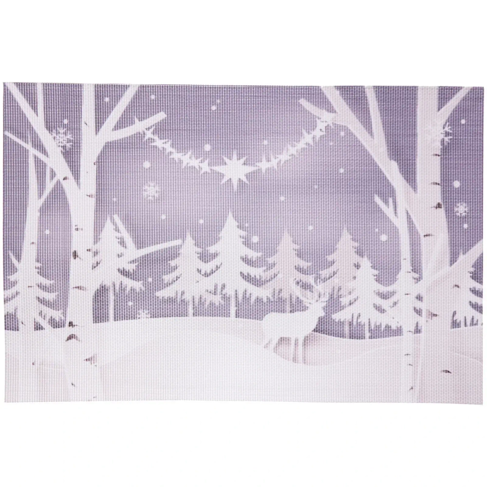 Салфетка на стол 45*30см «Зимой в лесу»