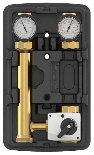 Насосная группа Meibes MeiFlow TOP S MC 1" DN25 M66931EAM с сервоприводом со смесителем