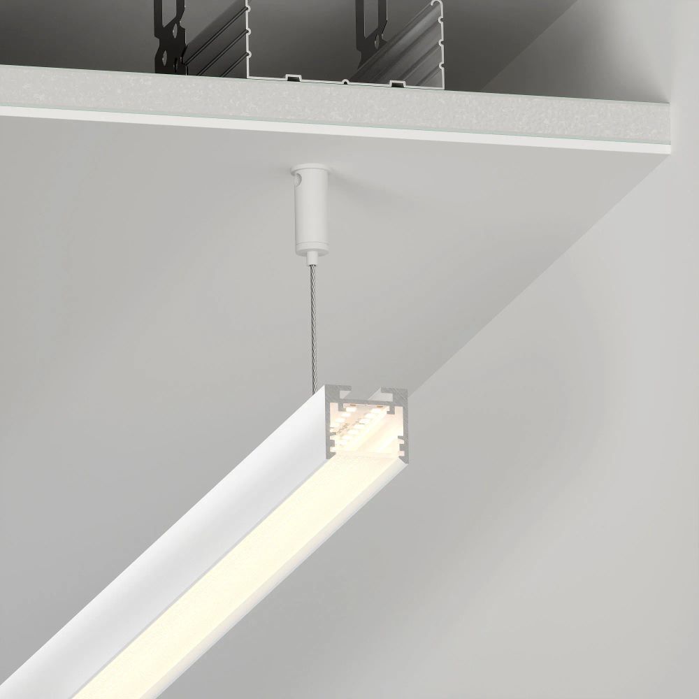 Профиль SL-LINE-2522-2500 WHITE (Arlight, Алюминий) 043110