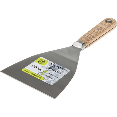 Шпатель-скребок ARMERO 100мм прямой   A202/100