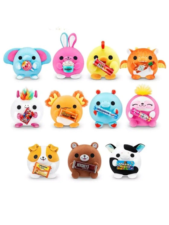 Игрушка фигурка сюрприз Шар яйцо Snackles Зуру 77453