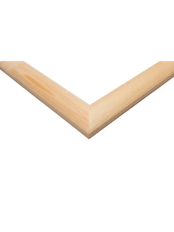 Деревянная рама 55x100 для картин на подрамнике сеч. 40x18