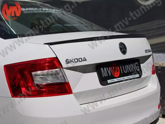 Лип-Спойлер для Skoda Octavia A7 III