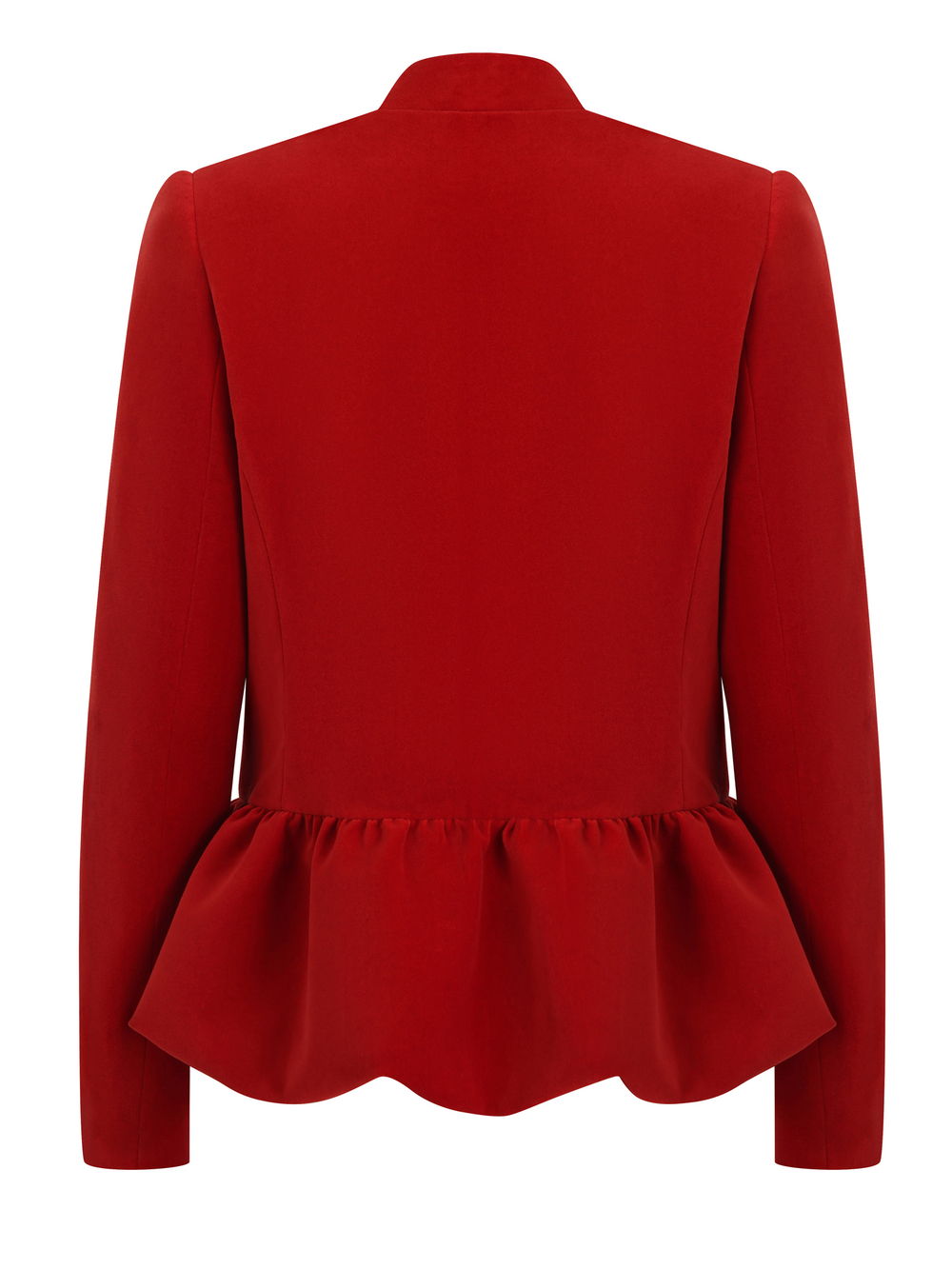 Жакет с баской SCARLET