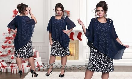 Платье 00188-белый Minova