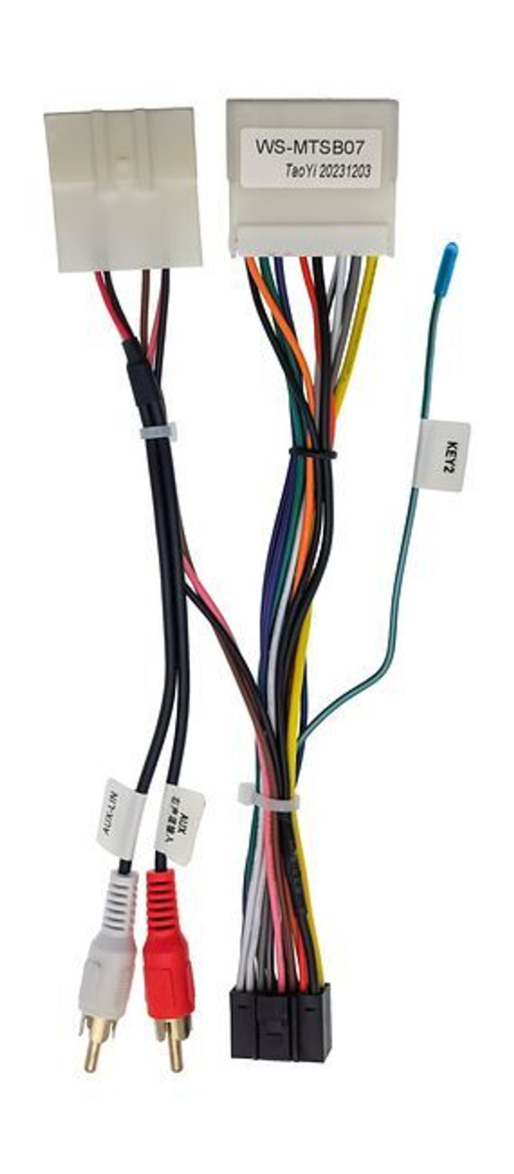 Комплект проводов Subaru 1993-2007 (основой, мультируль, AUX) WS-MTSB07
