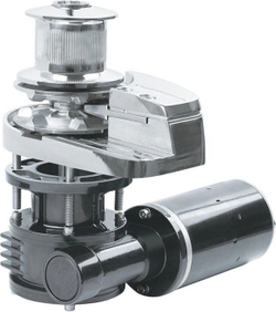Лебедка якорная серии-C Heavy Duty Style (c барабаном) 600Вт, 12В, цепь 6 мм/веревка 12 мм