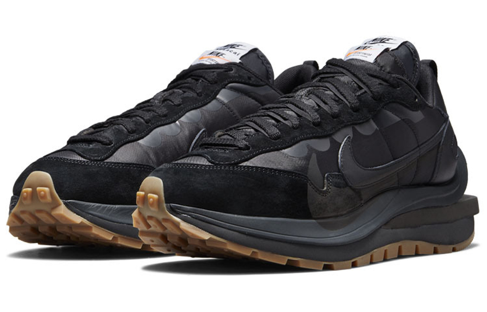 Кроссовки Sacai X Nike Vaporwaffle Black And Gum