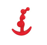 Стимулятор анальный Lovetoy красный 10 см