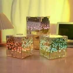 Ночник с тюльпанами,подарок девушке,ночник для девочки diy,30 цветок