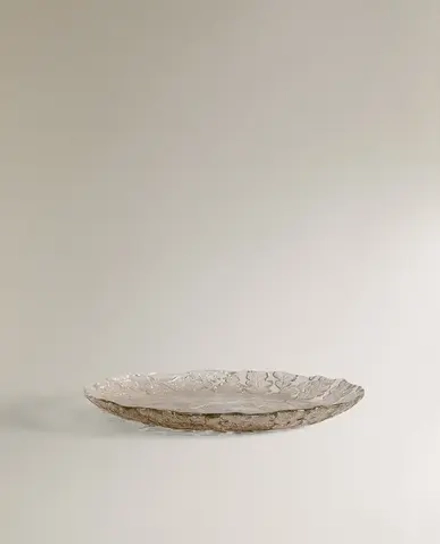 ZARA HOME ДЕСЕРТНАЯ ТАРЕЛКА НА РОЖДЕСТВЕНСКУЮ ТЕМАТИКУ