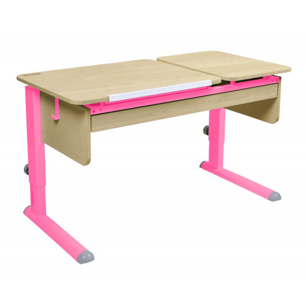 Растущая парта Астек Твин-2 с выдвижным ящиком (1150×575 мм)