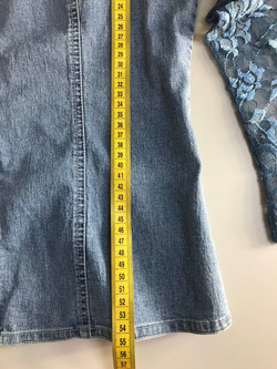 Блузка с кружевными вставками, маркировка 42, визуально на 48 размер, новое