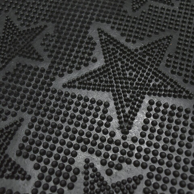 Коврик 40*60см придверный резиновый PIN MAT "Звездочки"