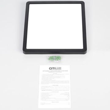 Потолочный светильник с подсветкой 24W 3000-5000K CL738K241V черный Basic Citilux