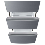 Трехдверный холодильник Korting KNFF 61889 X фото 4