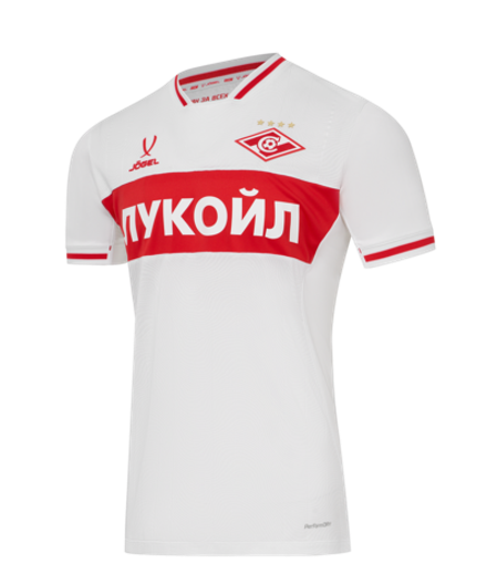 Футболка игровая Jögel PerFormDRY Spartak 25 Away Jersey-K, белый