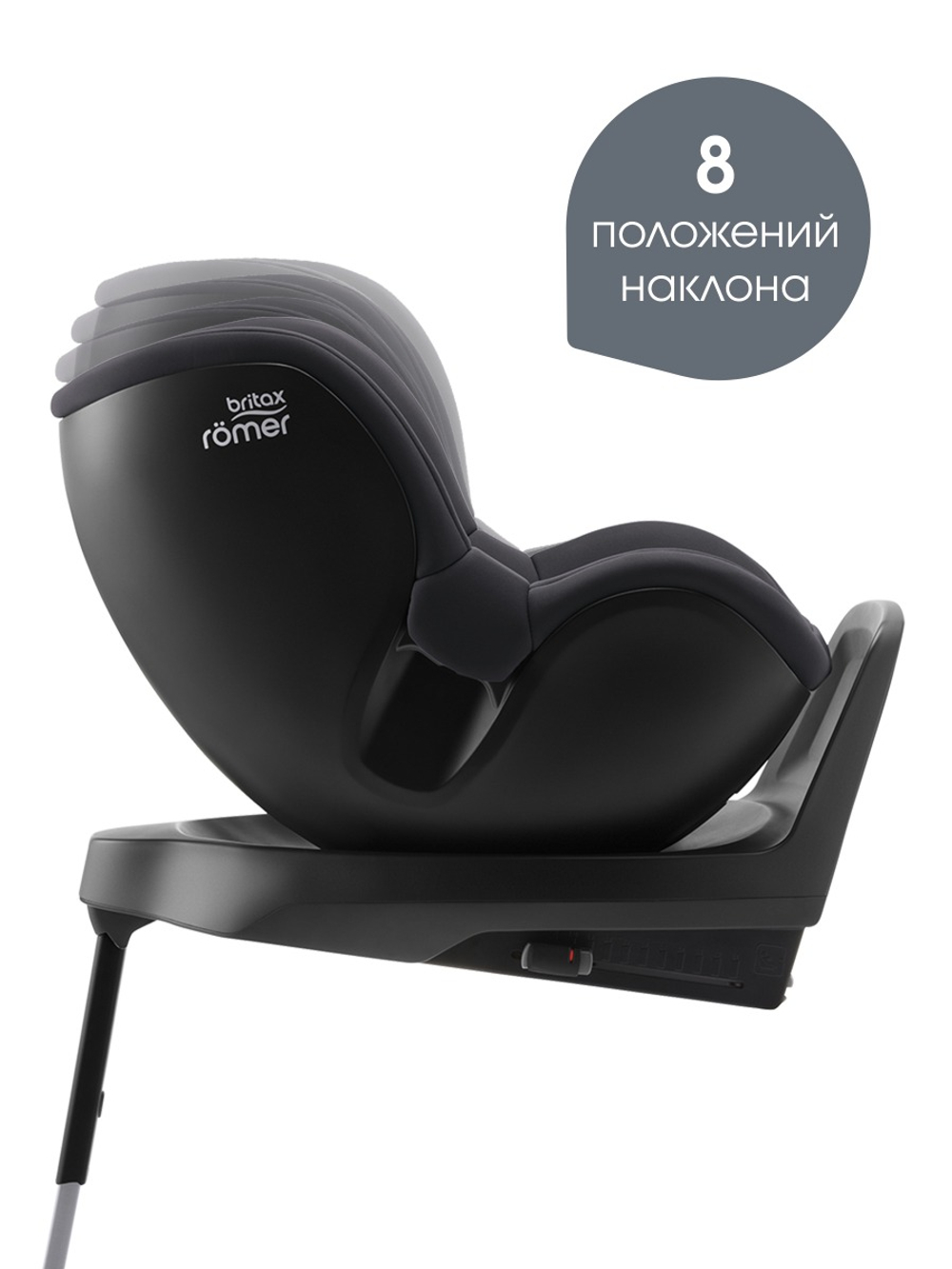 Автокресло Britax Roemer Dualfix Plus (0-18 кг), Midnight Grey