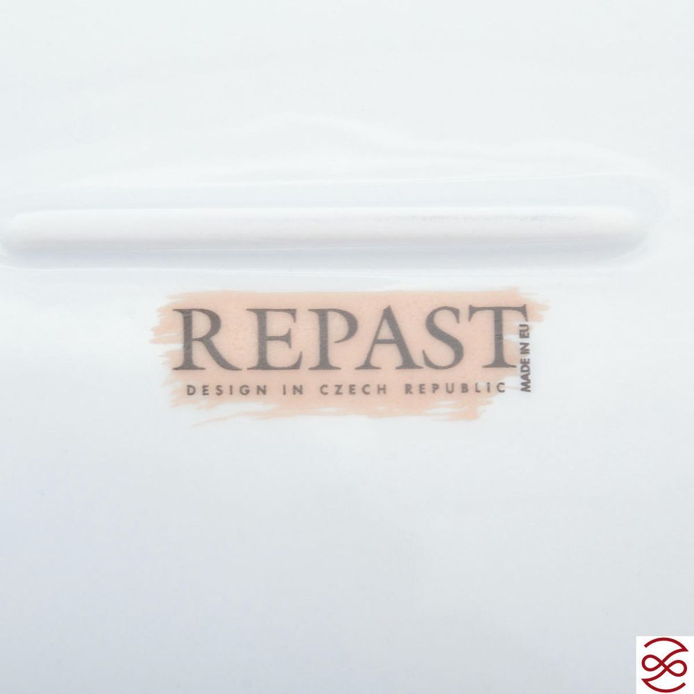 Блюдо овальное Repast Охота зеленая Мария-тереза 29 см