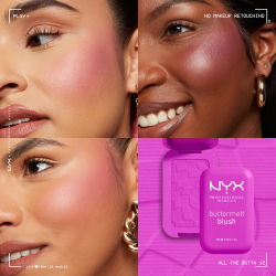 NYX Professional Makeup Buttermelt Blush - пудрово-розовый, 5 g