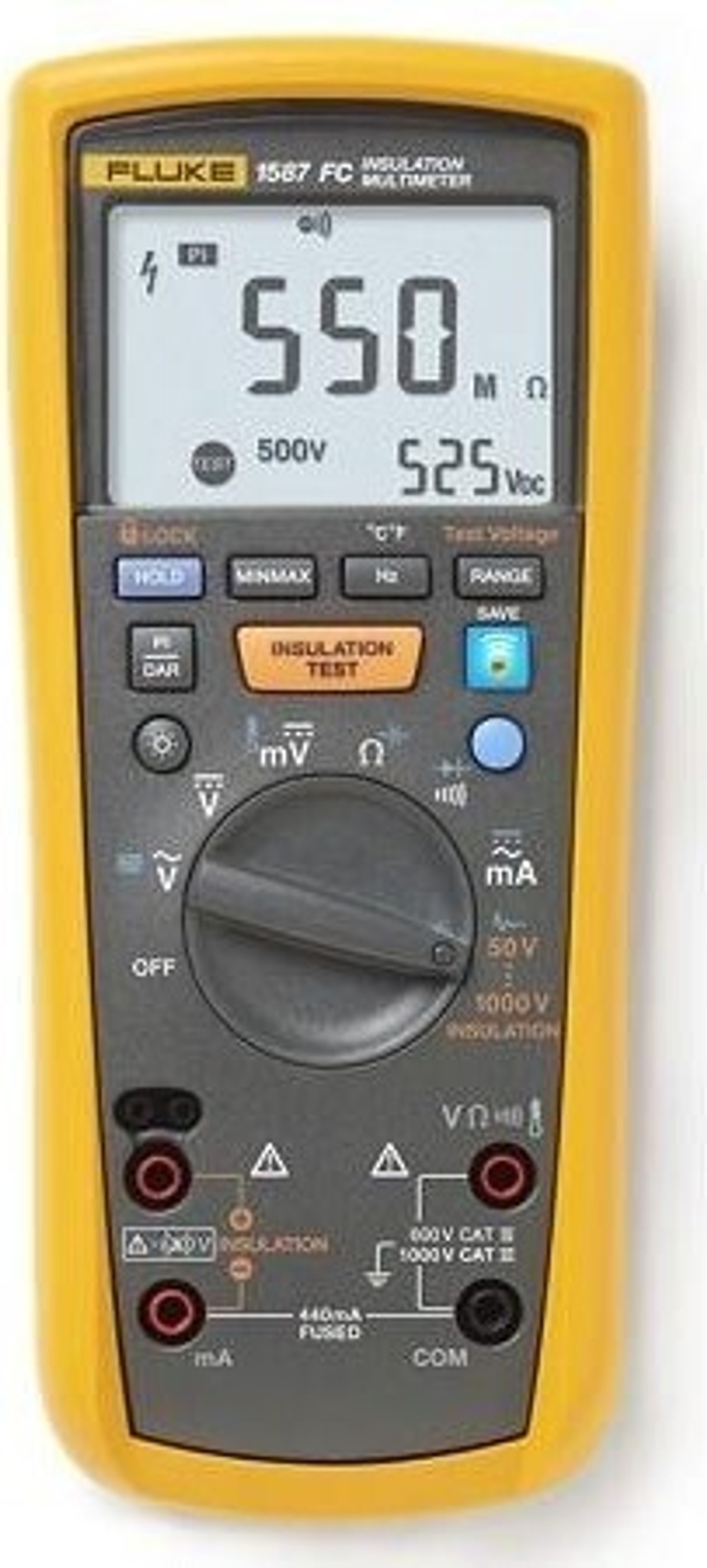 Мультиметр-мегометр Fluke 1587 FC 4691215
