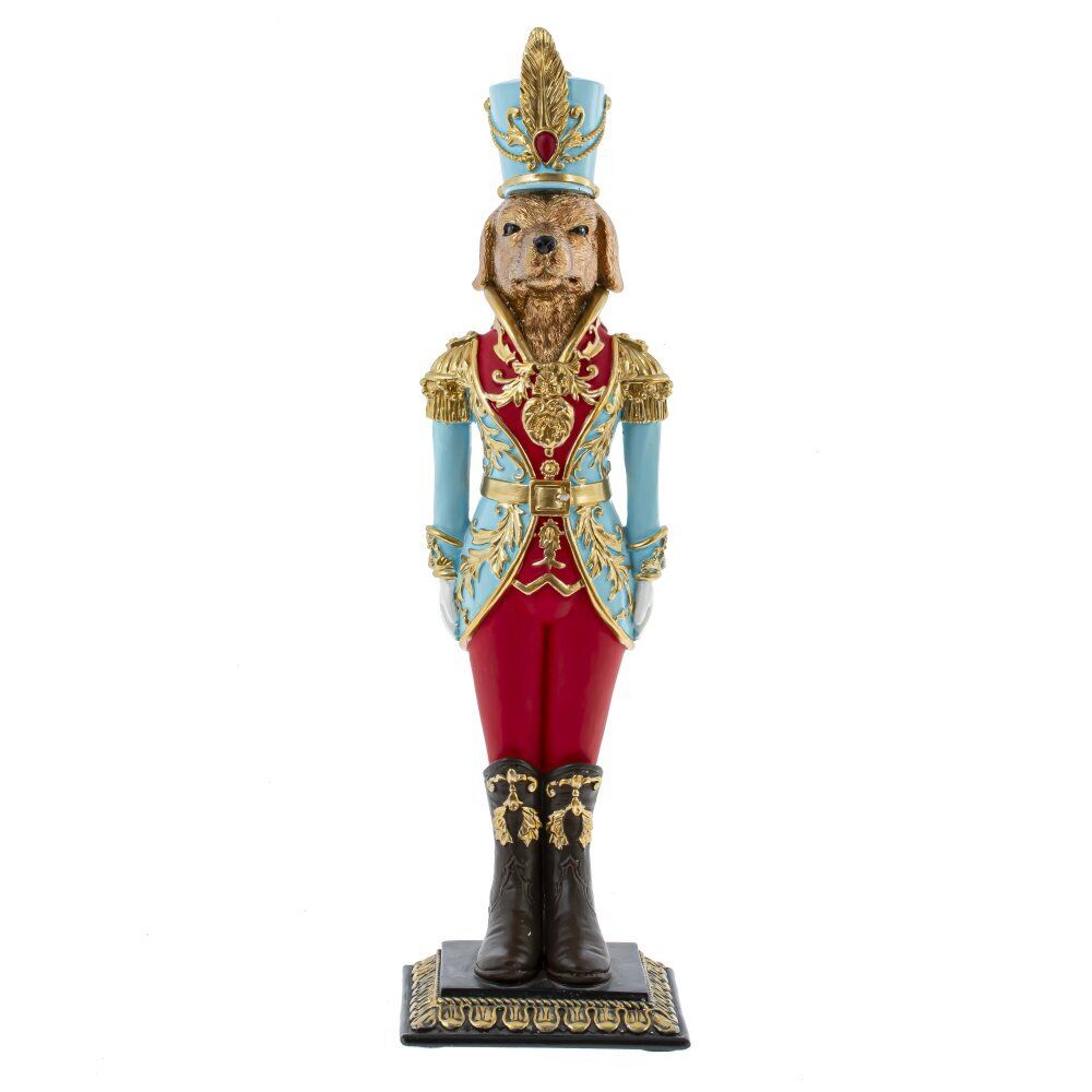 GAEM Фигурка декоративная "Солдатик-собака", L9 W9 H32 см