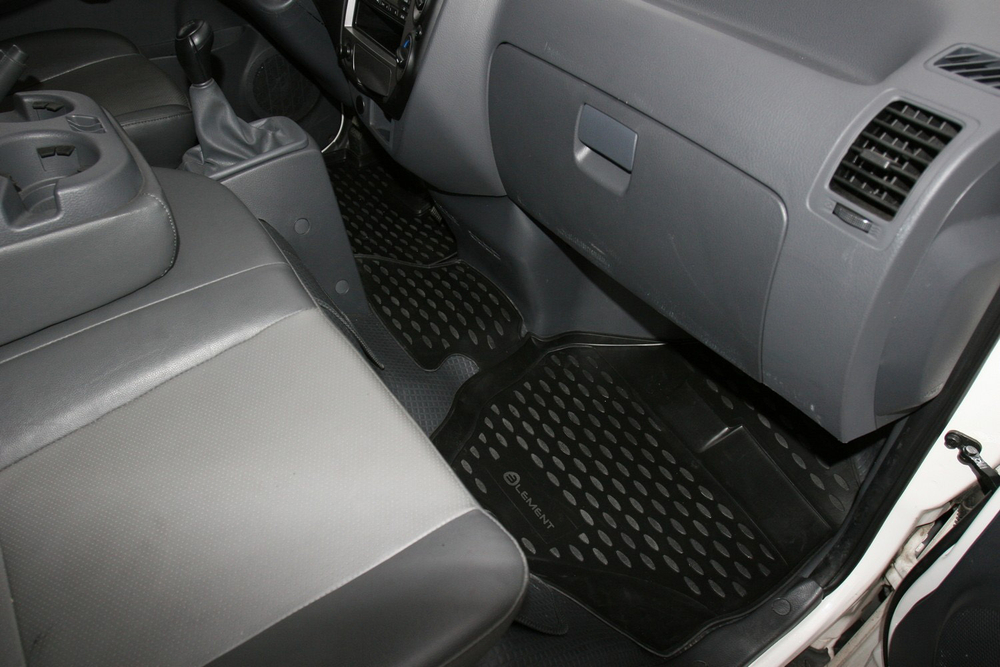 Коврики в салон KIA Bongo 3, 2011-, 2 шт. (полиуретан) Element.NLC.25.39.210H