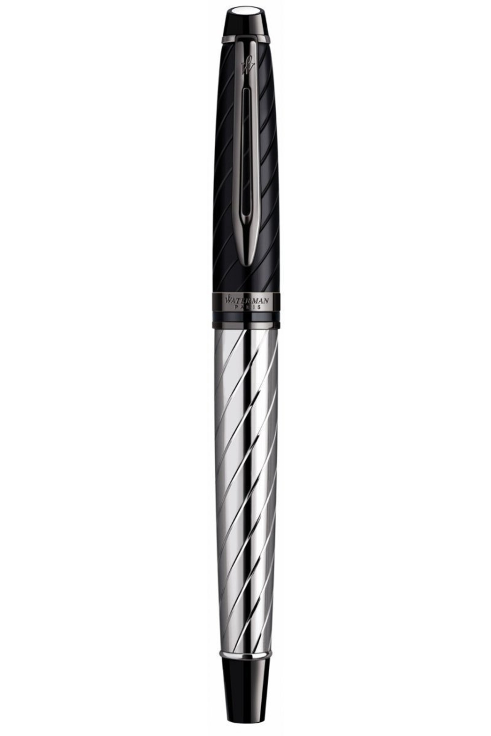 *Ручка-роллер Waterman Expert 3 Precious CT, цвет: Black, стержень: Fblk