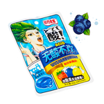Конфеты кислые Wusuanbuhuan Acid Lemon с жидкой начинкой вкус черника 26 г