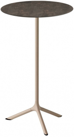 Стол ламинированный барный Scab Design Tripe, тортора, кортен