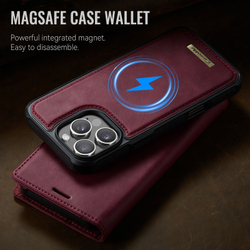 Чехол-кошелек CaseMe 2 in 1 MagSafe iPhone 16 ProMax