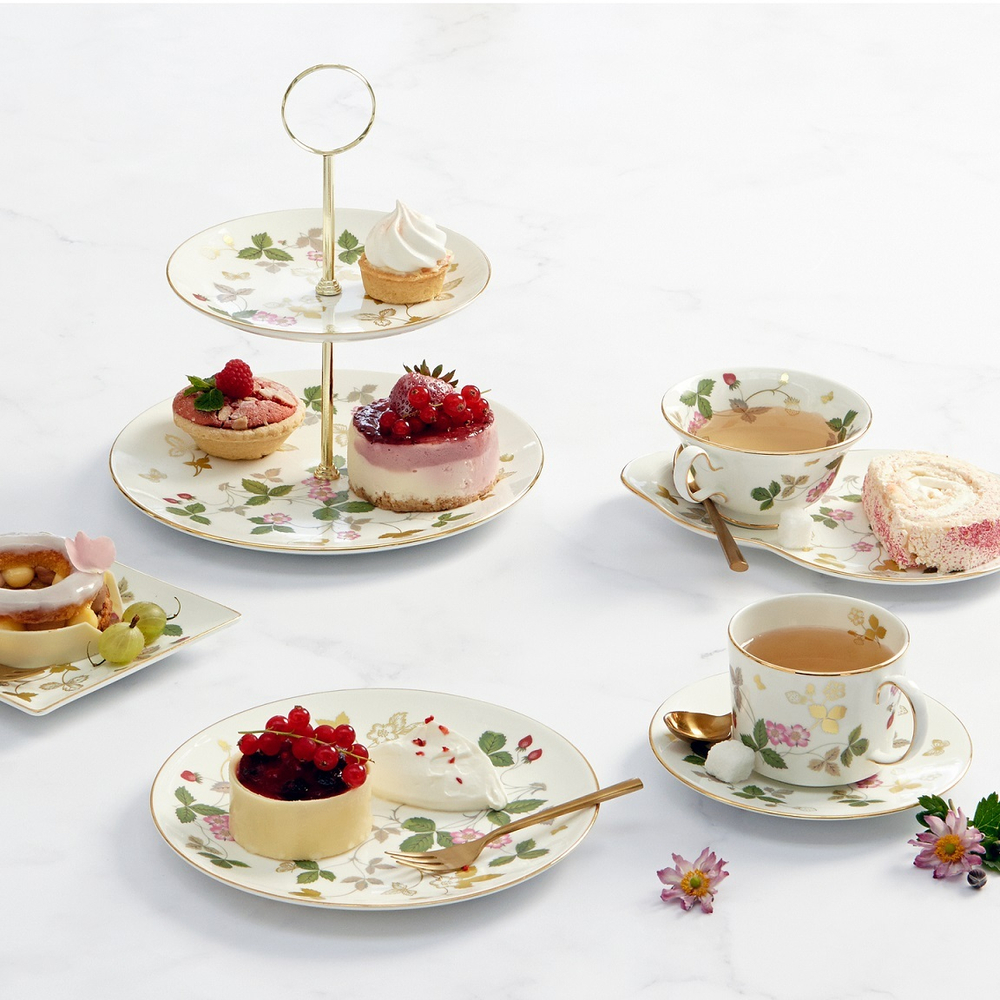Wedgwood Тарелка для завтрака Wild Strawberry 23 см