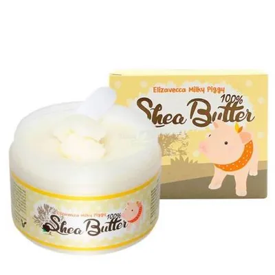 Универсальный крем-масло Elizavecca Milky Piggy Shea Butter 100%