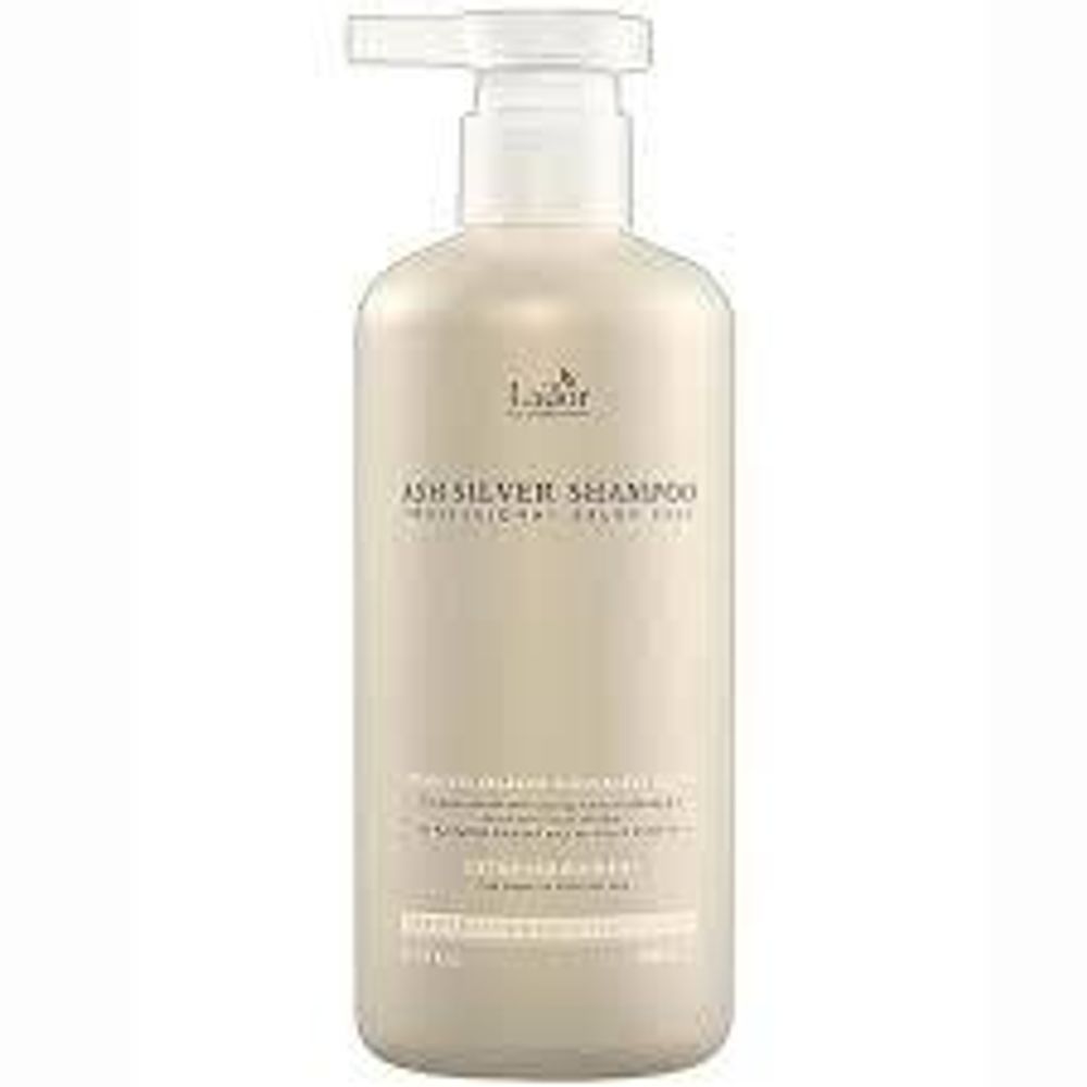 Шампунь для обесцвеченных волос для холодного оттенка LADOR Ash Silver Shampoo 300 мл