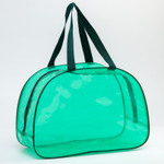 4927651 Сумка в роддом 30х45х20 ПВХ, цветная пленка, ручки рем. лента, цвет зеленый МИКС