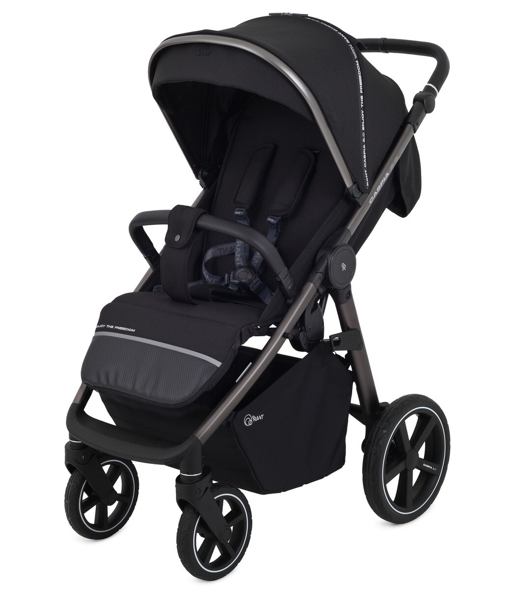 Детская прогулочная коляска Rant Caspia 2.0 Black