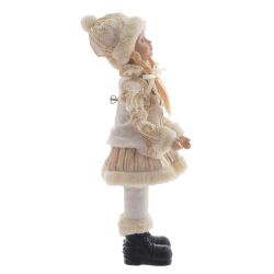 GAEM Игрушка набивная "Девочка/Мальчик" (муз, движ), L20 W11 H44 см, 2в.