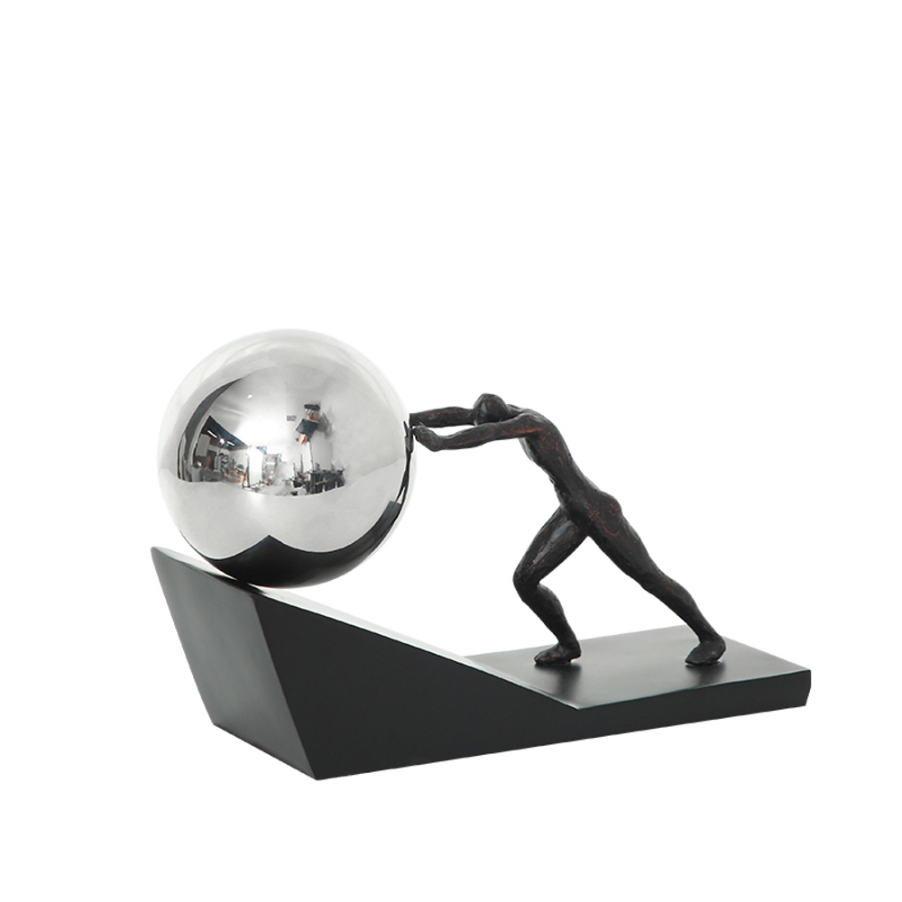 Статуэтка Push man Black