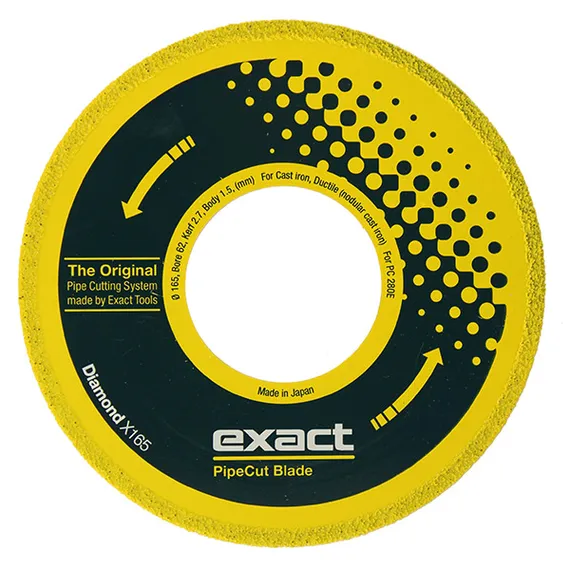 Пильные диски для труборезов Exact Diamond X165
