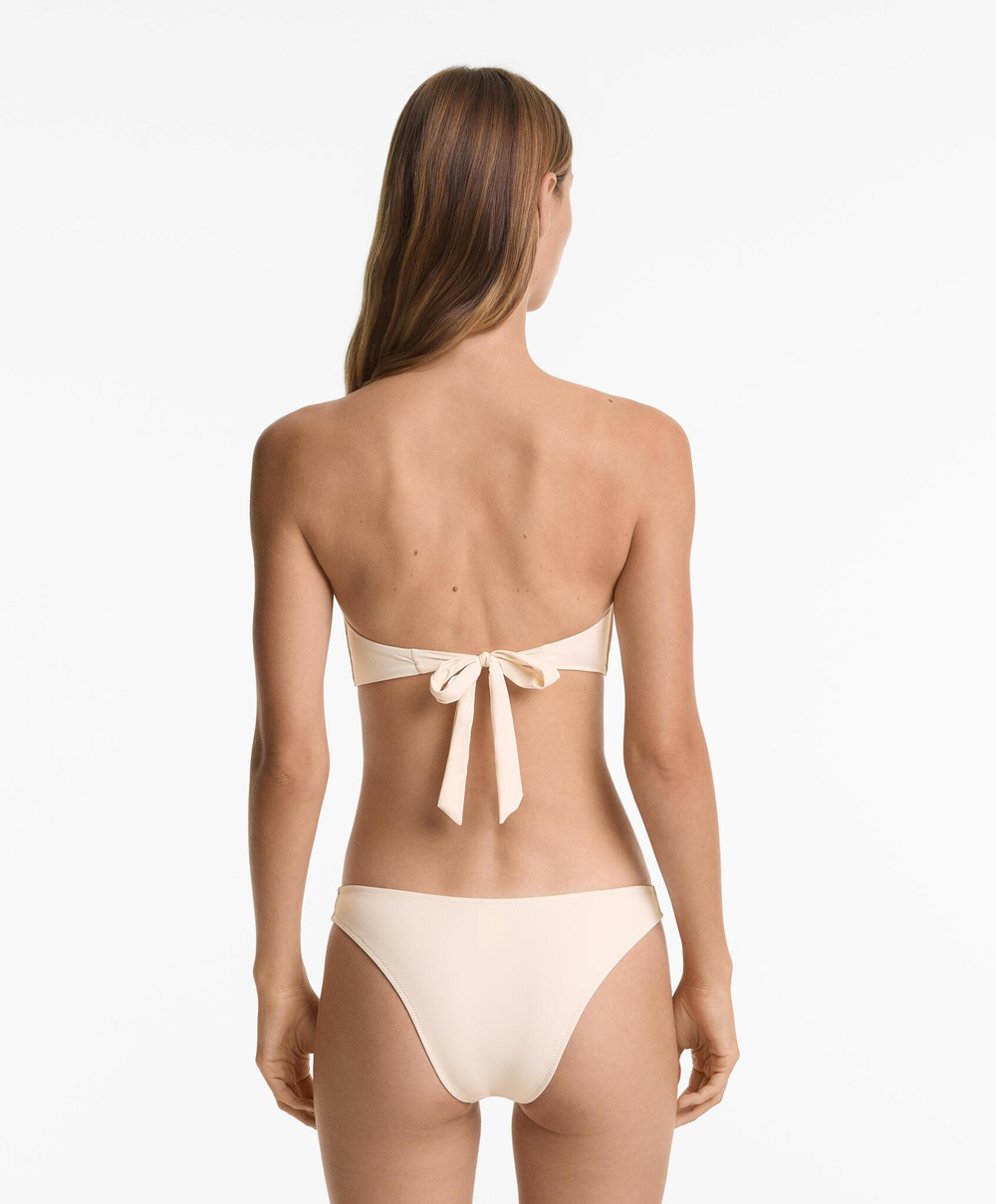 OYSHO Топ бикини-бандо, экрю