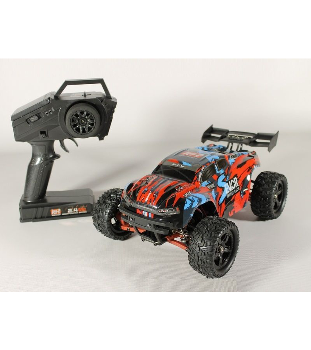 Радиоуправляемая трагги Remo Hobby S EVO-R Brushless UPGRADE V2.0 (красный) 4WD 2.4G 1/16 RTR