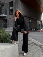 Костюм брючный с приталенным жакетом