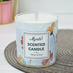 Свеча ароматическая микс Герань, Бергамот и белый чай, Хлопок