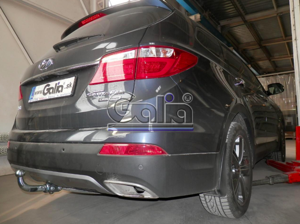 Фаркоп оцинкованный Galia H094A для Hyundai Grand Santa Fe 2013(паспорт и сертификат в комплекте)(без электрики)